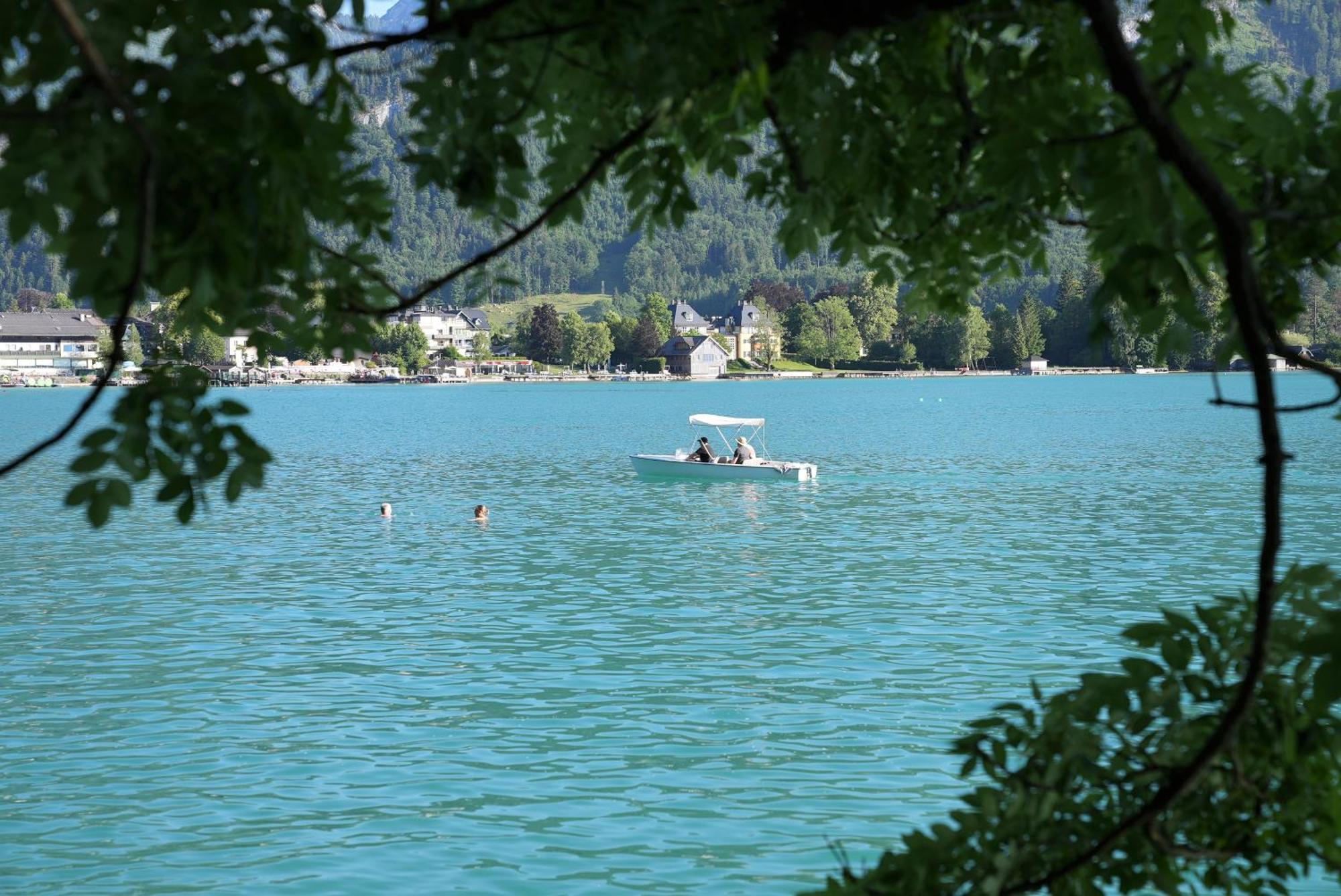 Bergblick 411 Am Wolfgangsee Strobl Zimmer foto