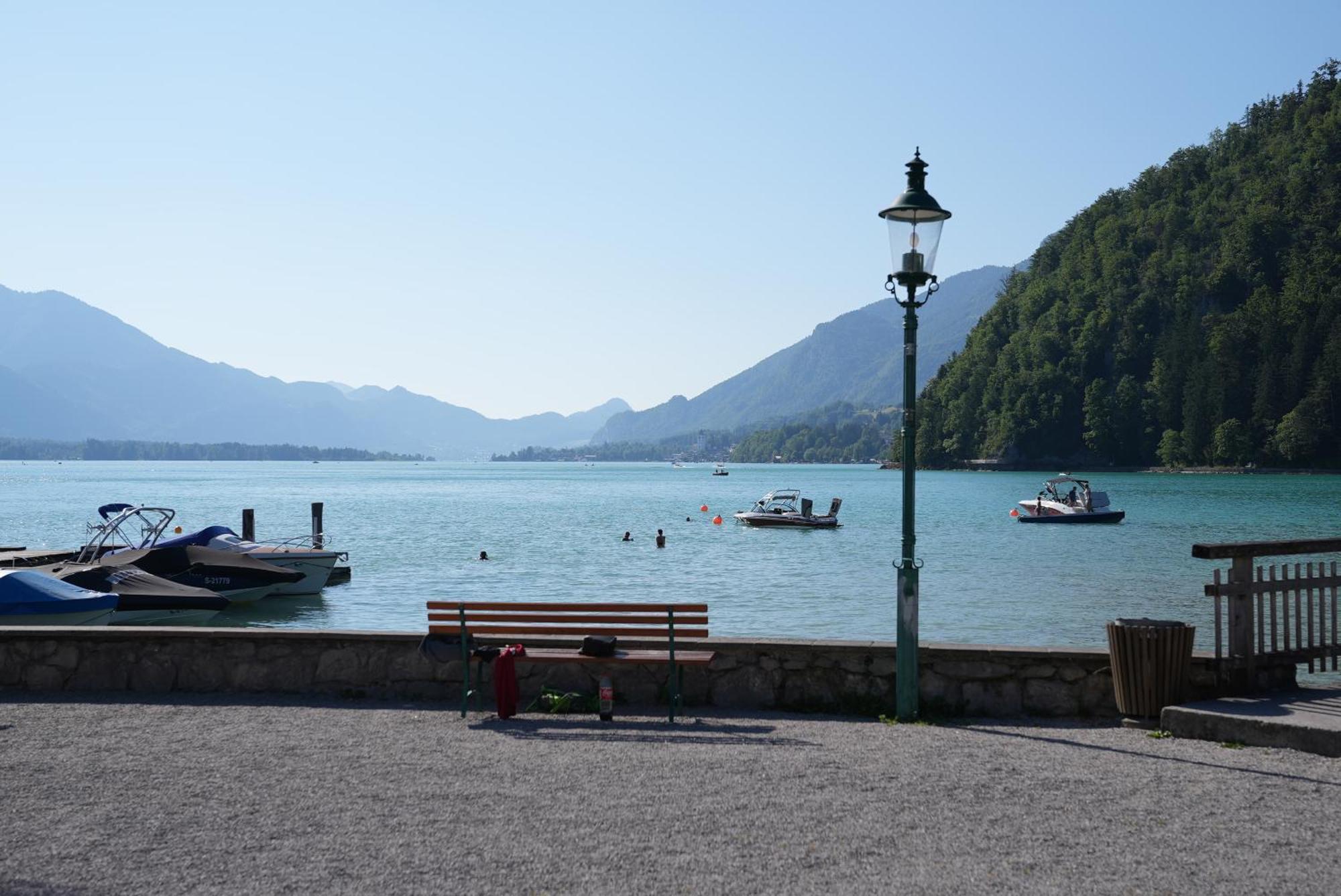Bergblick 411 Am Wolfgangsee Strobl Zimmer foto